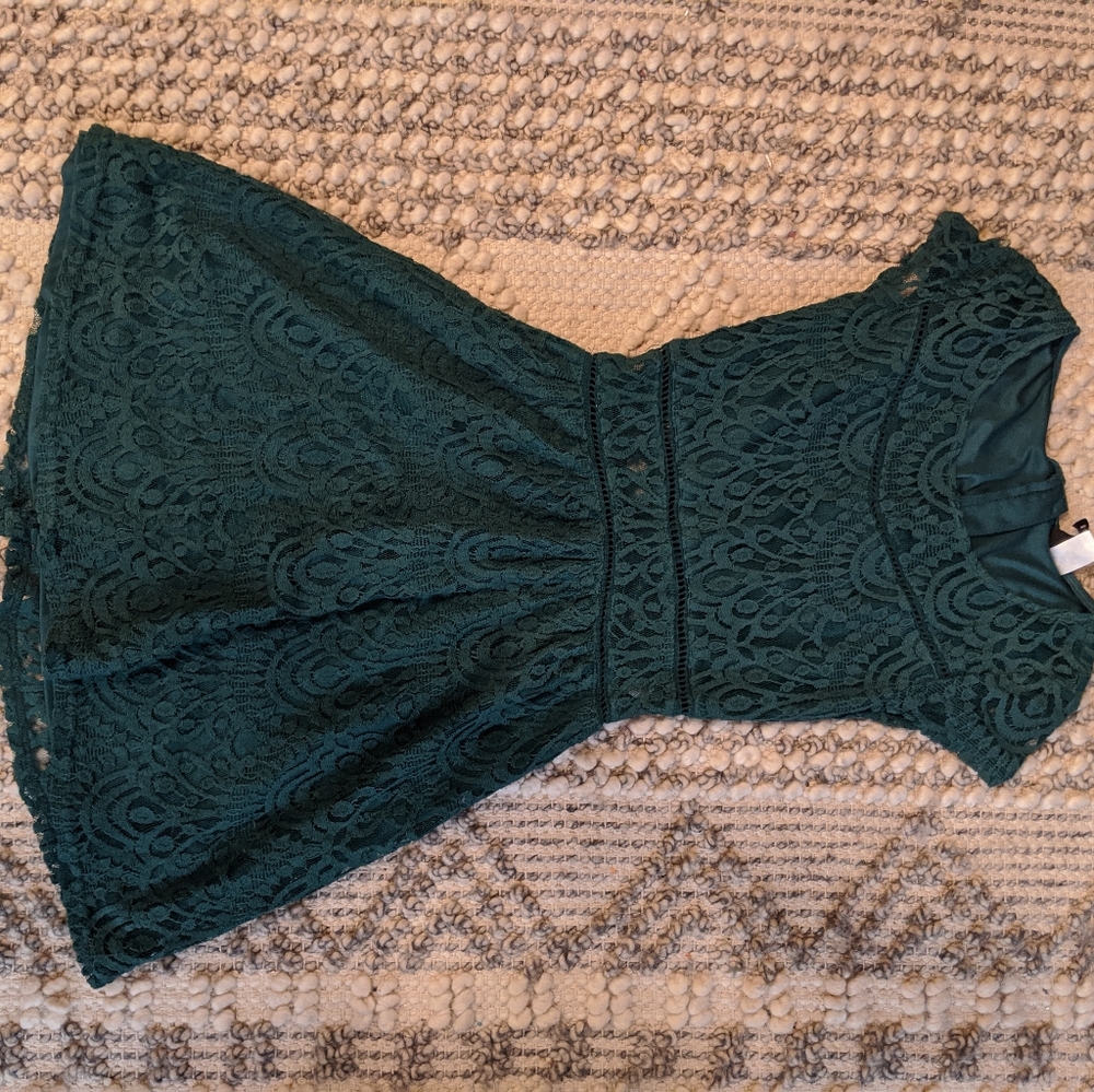 Green dress